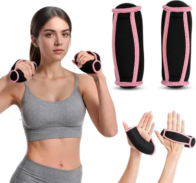 Produktbild von Aerobics Hanteln 0.5 kg, 2 Stück, rutschfest, für Fitness
