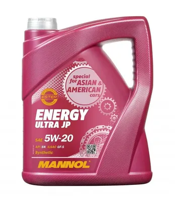 Produktbild von 5 Liter MANNOL 5W-20 Energy Ultra JP Ford WSS-M2C948-A Ford WSS-M2C948-B