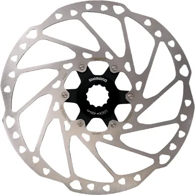 Produktbild von SHIMANO ESMRT64LI3C Bremsscheibe SMRT64 203mm, CenterLock, silber