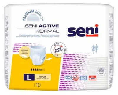 Zdjęcie produktu dla Seni Active majtki chłonne normalne L 8X10 szt