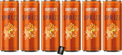 Produktbild von Shatlers Cocktail 6er Set Shatlers Sprizz 6x 0,25L 10,1% Vol. Blutorange/Zitrone Aperitif Shatlers Cocktail Ready to Go - [Enthält Sulfite]