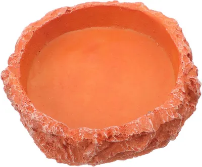 Image de Distributeur de nourriture pour reptiles - Récipient alimentaire - Pour nourrir les reptiles - Ne glisse pas - 8 x 8 x 23 cm