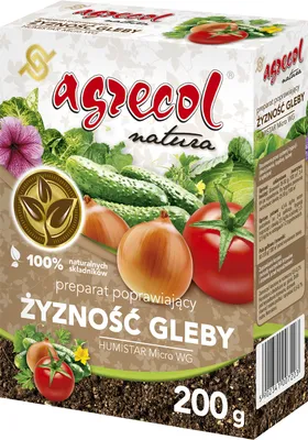 Zdjęcie produktu dla Preparat poprawiający żyzność gleby AGRECOL 200g
