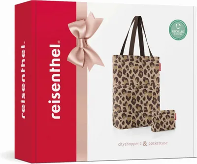 Immagine prodotto di reisenthel cityshopper 2 set #1, 2-tlg., Tragetasche, Tasche, pocketcase, Leo Macchiato, 25 L, ZD6048