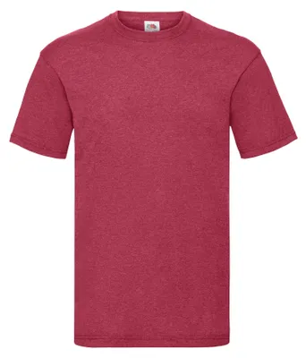 Immagine prodotto di Fruit of the Loom - Maglietta "Valueweight" da uomo FK2459 (S) (rosso brughiera)