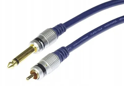 Produktbild von Vitalco MK78 Kabel 6,3mm Klinke auf RCA 3m