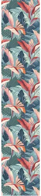Produktbild von Vorgekleisterte Vliestapete – TROPISCHE KIRSCH-PALMBLÄTTER – 1 Rolle à 300 x 60 cm