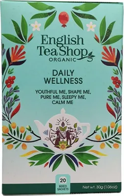 Obrázok produktu pre ETS - Daily Wellness Tea Collection, BIO, 20 čajových vrecúšok, 5 príchutí