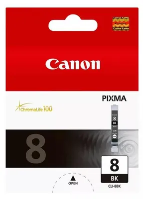 Obrázok produktu pre Čierna atramentová kazeta Canon CLI-8BK (cca 280 strán)