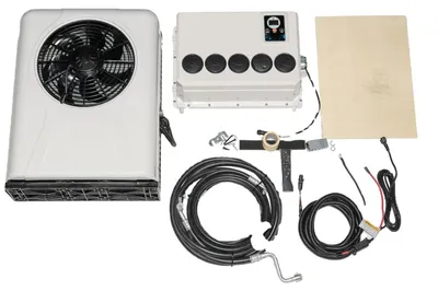 Produktbild von Klimaanlage, 12V DC, Hohe Luftstromkühlung, Weiß 12V