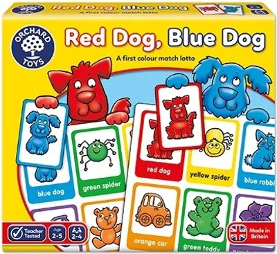 Immagine prodotto di Gioco di lotteria educativo in inglese RED DOG BLUE DOG Puppies