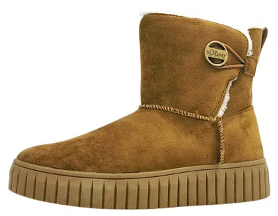 Zdjęcie produktu dla S.Oliver - Męskie buty zimowe, brązowe, do codziennego użytku