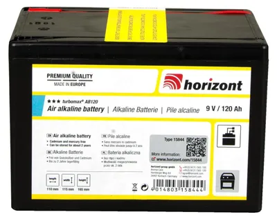 Zdjęcie produktu dla Akumulator suchy TURBOMAX AB120 9V/120Ah