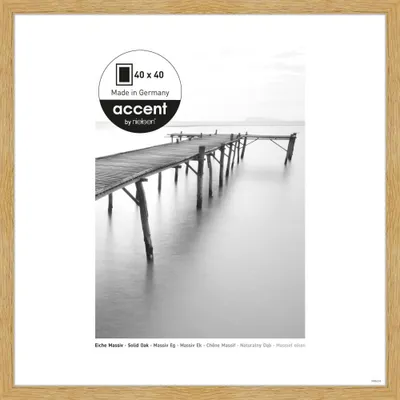 Obrázek produktu pro Nielsen Accent rám z masivního dřeva Scandic 40x40 cm dub