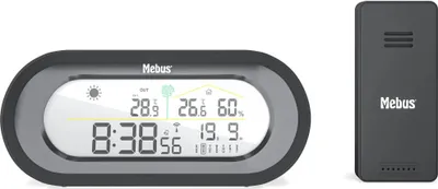 Immagine prodotto di Stazione meteorologica radiocomandata nera