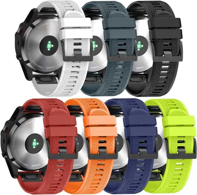 Imagen del producto de Correa de silicona de 26 mm para relojes Garmin Fenix 5X y 6X