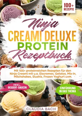 Produktbild von Ninja Creami Deluxe Protein Rezeptbuch