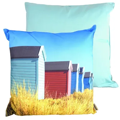 Produktbild von Dekokissen 45x45cm Stuhlkissen wasserabweisend 6 Küstenmotive