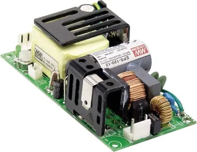Productafbeelding van Schakelende Voeding - Voeding Adapter - Industriële Automatisering - Open Frame Design - 120W 10A - Zilver