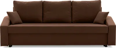 Produktbild von Couch HEWLET PLUS mit Schlaffunktion - Schlafcouch mit Bettkasten MIKRO 20 BRAUN