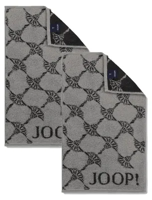 Produktbild von 2 Stück Joop! Gästetuch Cornflower 1721-77 platin 30x50