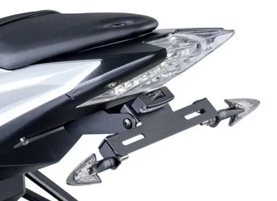 Image de PUIG 5319N support de plaque d'immatriculation pour BMW S1000R noir