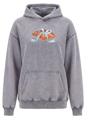 Image de SUPSLIM - Pull à capuche pour femmes, couleur gris, taille L