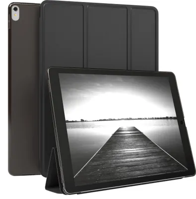 Produktbild von EAZY CASE Smartcase für Apple iPad Pro 12,9" (2017) Tabletcase Bookcover Smart Flipcase magnetisch Schwarz