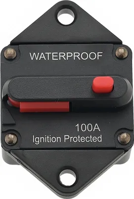 Produktbild von 12 V Sicherungsautomat Schutzschalter Automatiksicherung wasserdicht 60, 80, 100, 150A Boot Wohnmobil Größe: 100 A