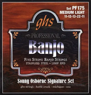 Produktbild von GHS Banjo 5 Sonny Osborne Signature