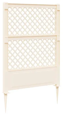 Obrázek produktu pro Trellice s hrotem Bílá 99 x 6 x 165 cm PP