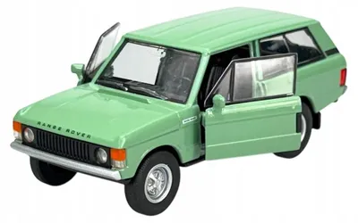 Immagine prodotto di Welly, modello "Old Timer", Land Rover Range Rover classico, colore verde, scala 1:34