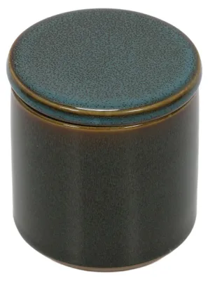 Image de Porte-coton HARMONIE VERTE, Ø 10 cm, céramique