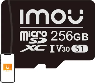 Immagine prodotto di 256 GB IMOU microSD memory card