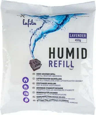 Immagine prodotto di Assorbitore di umidità - ricarica di ricambio lavanda 450g LAFITA