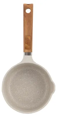 Produktbild von Bergner Naturally Stielkasserolle mit Deckel 16x8,5cm ca 1,47L