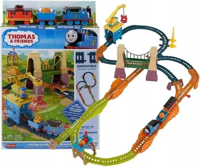 Produktbild von Fisher-Price Thomas & seine Freunde Thomas & Friends A Bridge to Sodor, Zug- & Schienen-Set, 3 Jahr(e), AAA, Kunststoff, Mehrfarbig