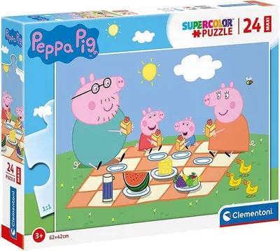 Image de Clementoni Maxi Puzzel Peppa Pig, 24st.
