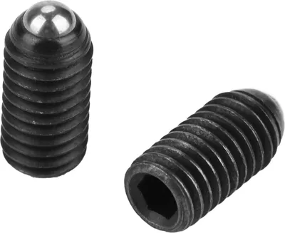 Image de 10pcs M8 Screw Thread Hex Socket Carbon Steel Ball Spring Plungers Set (M8*16)