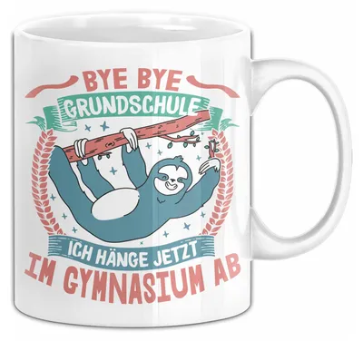 Produktbild von Grundschule Tasse Abschluss Grundschulabschluss Gymnasium Ich Hänge Jetzt Im Gymnasium Ab (Weiß)