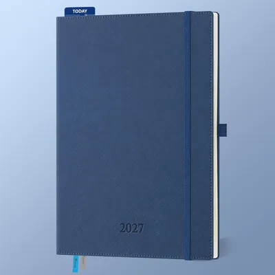 Productafbeelding van Agenda A4, weekplanner 2027, met weekoverzicht en notitiegedeelte, 1 stuk, voor organisatie