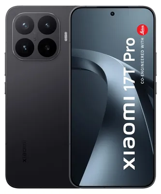 Produktbild von Xiaomi 17T Pro Dual Sim - Schwarz - Mobiltelefon - 1.000 GB Speicherplatz