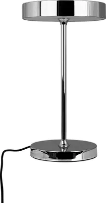 Produktbild von Tischlampe, Tischleuchte, Nachttischlampe, Schreibtischlampe, LED Leselampe, Starlight Chrom