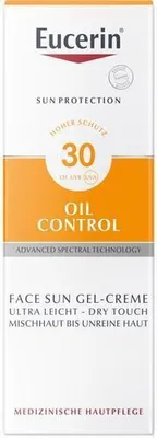 Produktbild von EUCERIN Sun Gel-Creme Oil Contr.Anti-Gl.Eff.LSF 30 50ml PZN 10832658