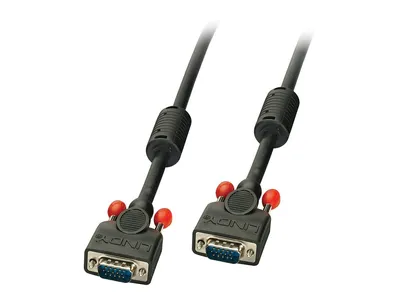 Produktbild von Lindy 36379, 20 m, VGA (D-Sub), VGA (D-Sub), Männlich, Männlich, Schwarz