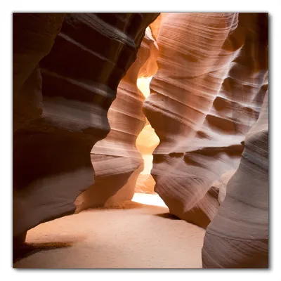 Produktbild von Wallario selbstklebende Möbelfolie/ Tischdecke für Innen und Außen, Größe: 50 x 50 cm - Antelope Canyon Arizona  USA