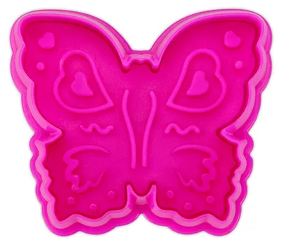 Image de Städter Emporte-pièce à gaufrer Papillon 6,0 cm rose