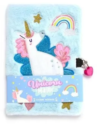 Produktbild von Magisches Einhorn-Notizbuch mit Schloss, Dose