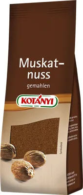 Produktbild von Kotanyi Muskatnuss gemahlen im Nachfüllbeutel 50 g