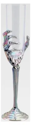 Produktbild von Sektglas mit Skeletthand